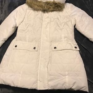 White winter jacket